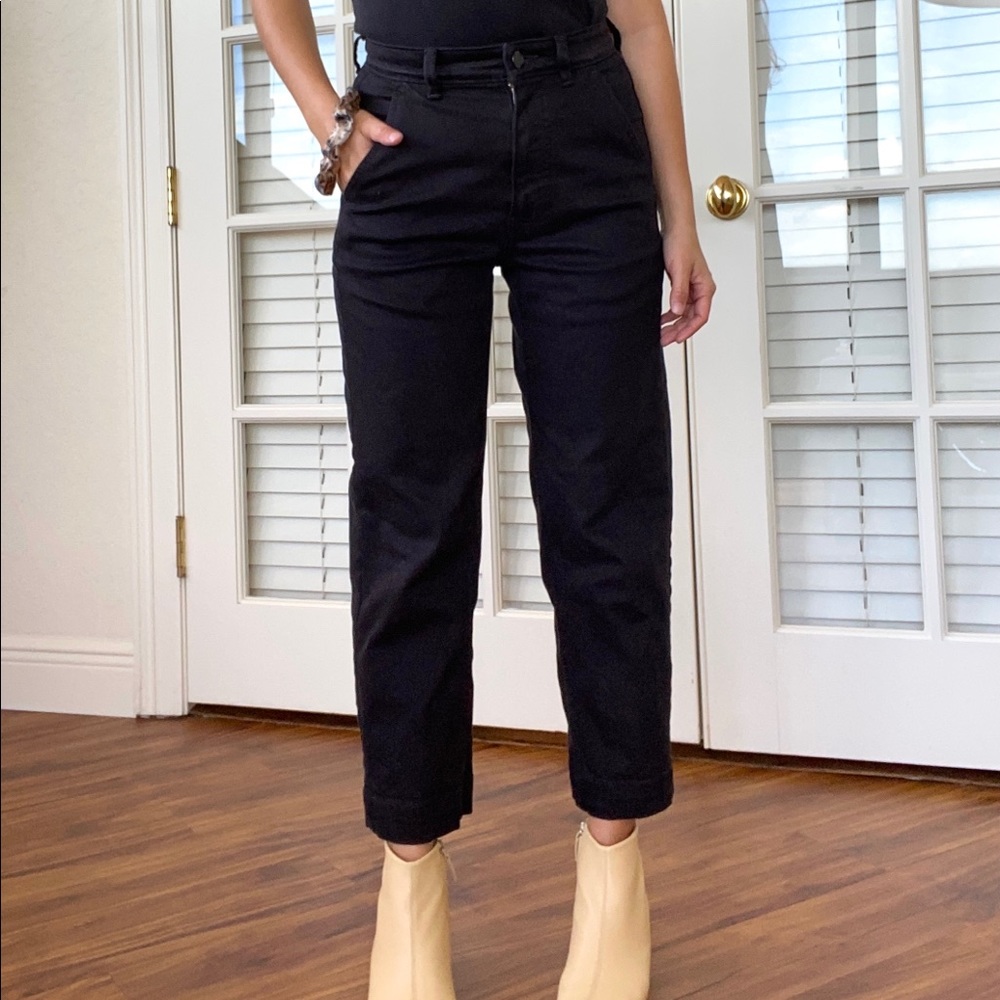 SOLD Everlane Straight Leg Crop Pants